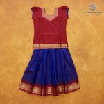 Pattu Pavadai - Dark Maroon SASPP38041
