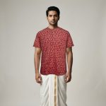 UGA Men's Kurtas - Red SASK0038057