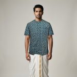 UGA Men's Kurtas - Dark Teal SASK0038059