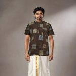 UGA Men's Kurtas - Coffee Brown SASK0038061