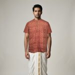 UGA Men's Kurtas - Brown SASK0038073