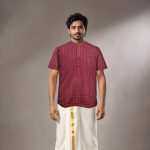 UGA Men's Kurtas - Grape Purple SASK0038077