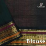 Silk Cotton Sarees Korvai – Dual Shade Coral Pink SAS0038100 - Image 2