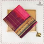 Silk Cotton Sarees Korvai – Rani Pink SAS0038103