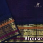 Silk Cotton Sarees Korvai – Rust Orange SAS0038110 - Image 2