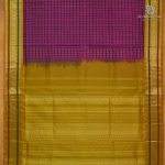 Silk Cotton Sarees Korvai – Grape Purple SAS0038111 - Image 3