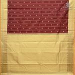 Pure Silk Sarees - Chocolate Brown SASPS38113 - Image 3