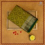 Pure Silk Sarees - Silk Olive Green SASPS38123
