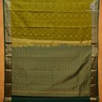 Pure Silk Sarees - Silk Olive Green SASPS38123 - Image 3