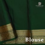 Pure Silk Sarees - Silk Olive Green SASPS38123 - Image 2