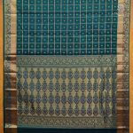 Pure Silk Sarees - Dual Shade Green SASPS38124 - Image 3