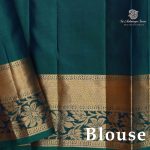 Pure Silk Sarees - Dual Shade Green SASPS38124 - Image 2