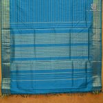 10 Yards Silk Cotton Sarees - Calypso Blue SASTS0038133 - Image 2