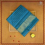 10 Yards Silk Cotton Sarees - Calypso Blue SASTS0038133