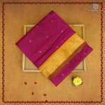 10 Yards Silk Cotton Sarees - Dark Majenta Pink SASTS0038134