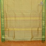 10 Yards Silk Cotton Sarees - Dark Cream SASTS0038138 - Image 2