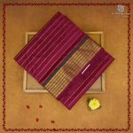 10 Yards Silk Cotton Sarees - Burgundy SASTS0038141