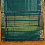 10 Yards Silk Cotton Sarees - Dual Shade Peacock Green SASTS0038142 - Image 2