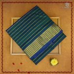 10 Yards Silk Cotton Sarees - Dual Shade Peacock Green SASTS0038142