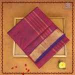 Silk Cotton Sarees Vairaoosi – Dual Shade Red with Blue SAS0038143
