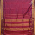 Silk Cotton Sarees Vairaoosi – Dual Shade Red with Blue SAS0038143 - Image 3