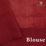 Silk Cotton Sarees Korvai – Pastel Pink SAS0038157 - Image 2