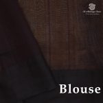 Silk Cotton Sarees Korvai – Dark Beige SAS0038158 - Image 2