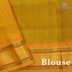 Silk Cotton Sarees Korvai Vairaoosi – Dark Teal SAS0038160 - Image 2