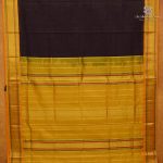 Silk Cotton Sarees Korvai Vairaoosi – Dark Brown SAS0038162 - Image 3
