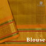 Silk Cotton Sarees Korvai Vairaoosi – Dark Brown SAS0038162 - Image 2
