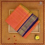 Silk Cotton Sarees Korvai Vairaoosi – Dual Shade Pink with Orange SAS0038164
