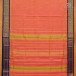 Silk Cotton Sarees Korvai Vairaoosi – Dual Shade Pink with Orange SAS0038164 - Image 3