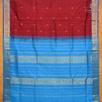 Silk Cotton Sarees – Maroon SAS0038171 - Image 3