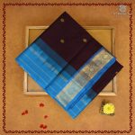 Silk Cotton Sarees – Deep Brown SAS0038173