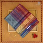 Silk Cotton Sarees Muthukattam – Bluish Grey SAS0038177