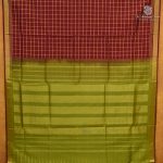 Silk Cotton Sarees – Maroon SAS0038180 - Image 3
