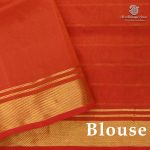 Silk Cotton Sarees – Orange SAS0038185 - Image 2