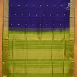 Silk Cotton Sarees – Dark Navy Blue SAS0038191 - Image 3
