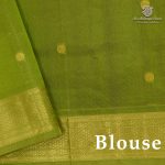 Silk Cotton Sarees – Dark Navy Blue SAS0038191 - Image 2
