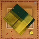 Silk Cotton Sarees – Dark Green SAS0038192