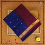 Silk Cotton Sarees – Dark Navy Blue SAS0038195