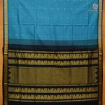 Silk Cotton Sarees – Light Cerulean Blue SAS0038196 - Image 3