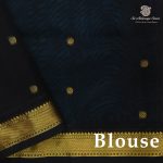Silk Cotton Sarees – Light Cerulean Blue SAS0038196 - Image 2
