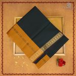 Semi Silk Cotton Sarees – Bottle Green SASPC38201