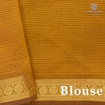 Semi Silk Cotton Sarees – Bottle Green SASPC38201 - Image 2