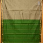 Semi Silk Cotton Sarees – Dark Beige SASPC38204 - Image 3