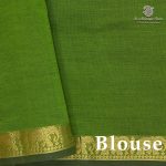 Semi Silk Cotton Sarees – Dark Purple SASPC38205 - Image 2