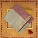 Semi Silk Cotton Sarees – Greyish Beige SASPC38207