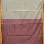 Semi Silk Cotton Sarees – Greyish Beige SASPC38207 - Image 3