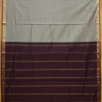 Semi Silk Cotton Sarees – Greyish Beige SASPC38208 - Image 3